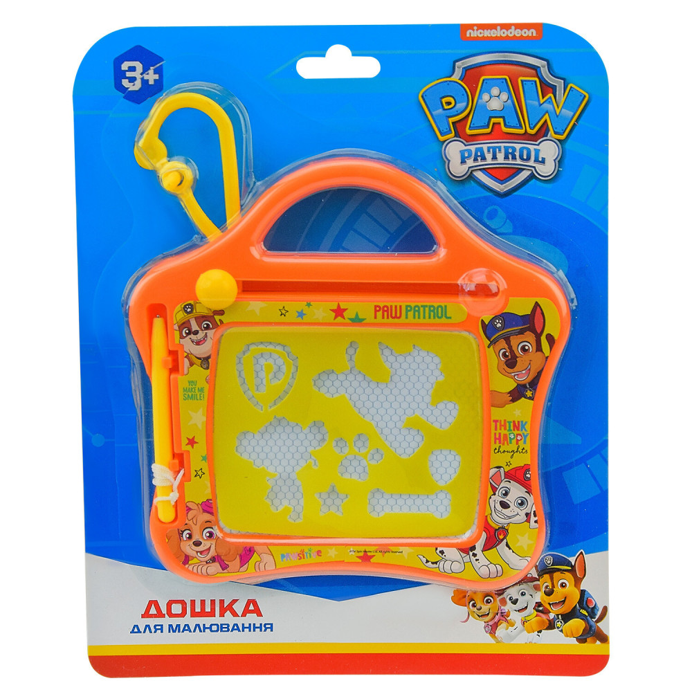 Paw Patrol Магнітна дошка міні - дошка для малювання з трафаретом (PP-82103)