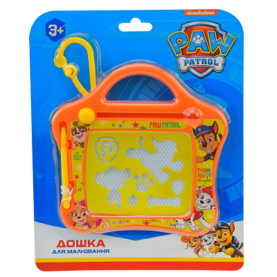 Paw Patrol Магнітна дошка міні - дошка для малювання з трафаретом (PP-82103)