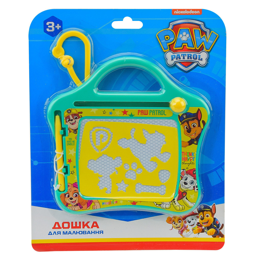 Paw Patrol Магнітна дошка міні - дошка для малювання з трафаретом (PP-82103)