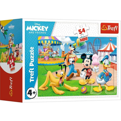 Trefl Mini Парк развлечений Disney Микки Маус - пазлы 54 элемента (19714)