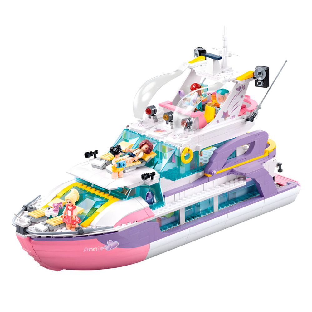 Sluban Girl's Dream Катер - конструктор 1108 деталей (M38-B1167)