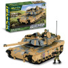 Iblock Армия Танк M1 Abrams - военный конструктор, 1176 деталей (PL-921-504)