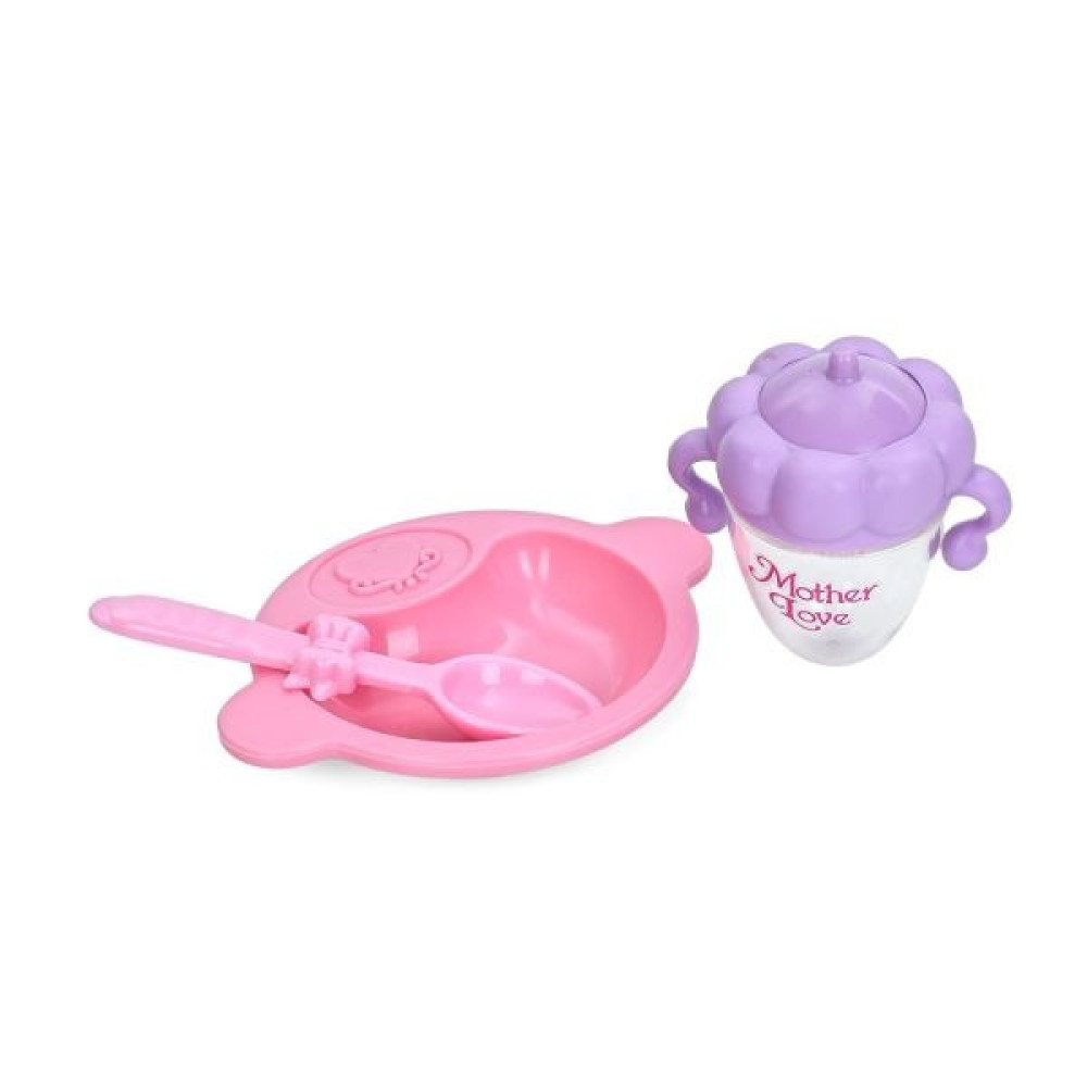 Limo Toy Даринка 40 см - интерактивная кукла с пупсом и коляской (M 6195 I UA)