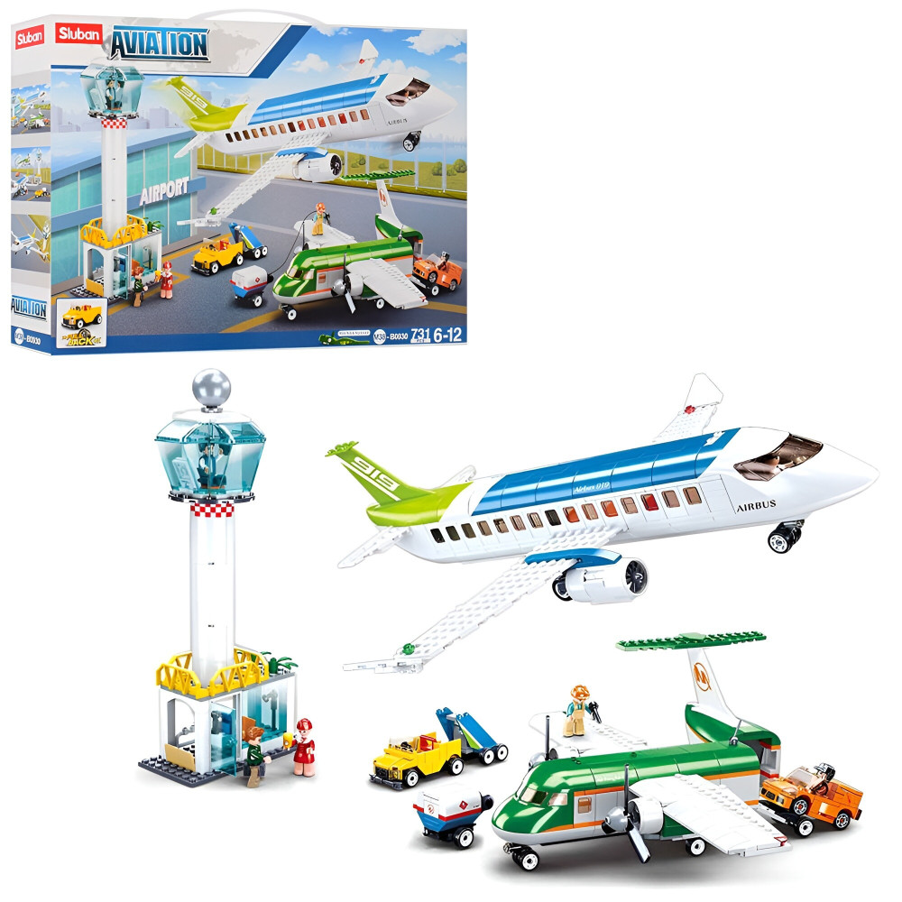 Sluban Aviation Аеропорт - конструктор 731 деталь (M38-B0930)