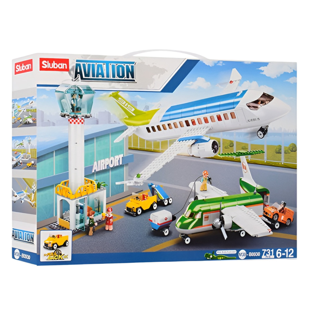 Sluban Aviation Аеропорт - конструктор 731 деталь (M38-B0930)