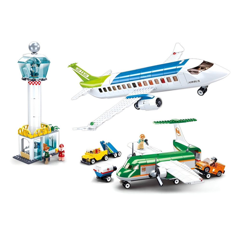 Sluban Aviation Аеропорт - конструктор 731 деталь (M38-B0930)