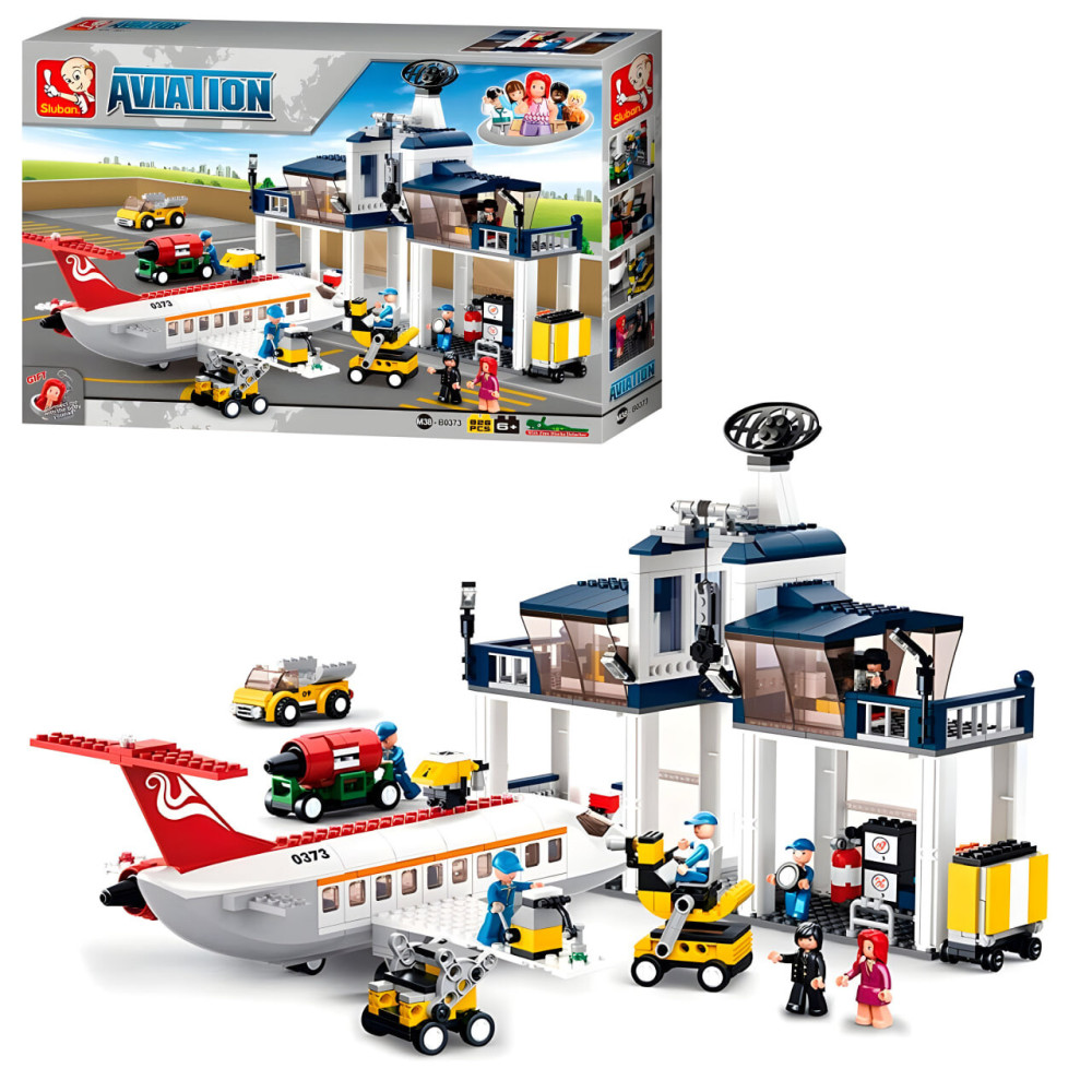Sluban Aviation Авіаційна технозона - конструктор 810 деталей (M38-B0373)