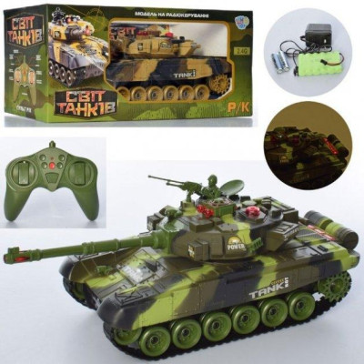 Limo Toy Танк - игрушечный танк на радиоуправлении со светом и звуком (M 5524) Limo Toy Танк - игрушечный танк на радиоуправлении со светом и звуком (M 5524)