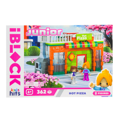 Kids Hits Iblock Junior Горячая пицца - конструктор 362 детали (KH08/013/4) Kids Hits Iblock Junior Горячая пицца - конструктор 362 детали (KH08/013/4)