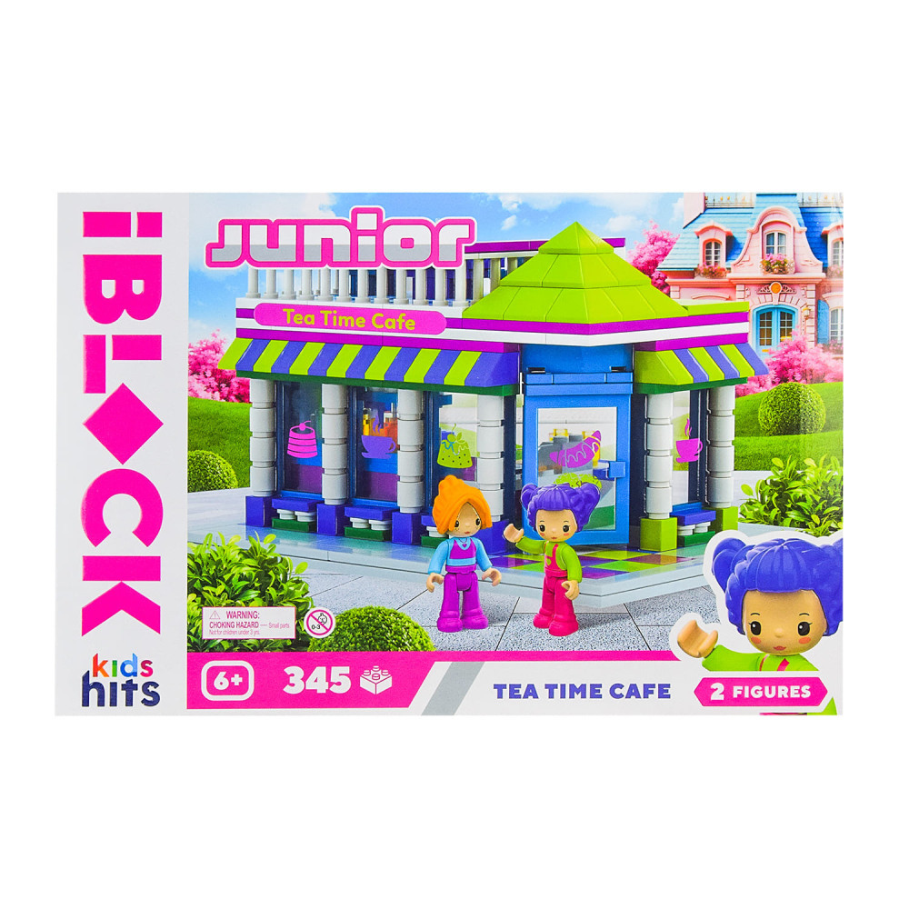 Kids Hits Iblock Junior Чайное кафе - конструктор 345 деталей (KH08/013/3)