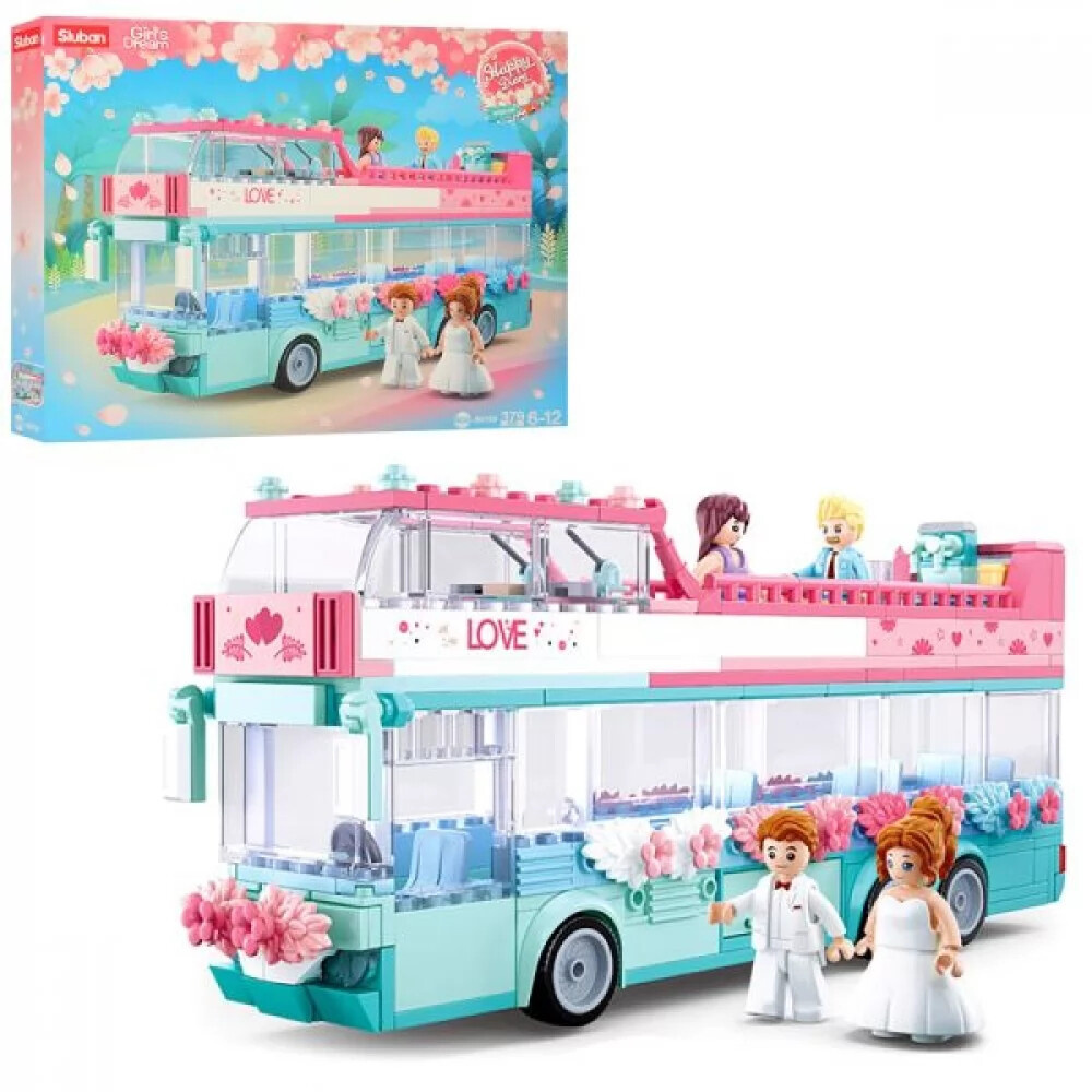 Sluban Girl's Dream Весільний автобус - конструктор 379 деталей (M38-B0769)