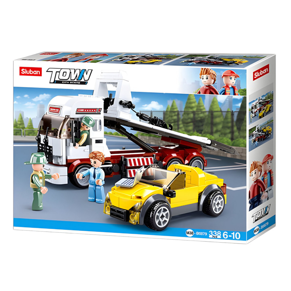 Sluban Town Евакуатор - конструктор 338 деталей (M38-B0879)