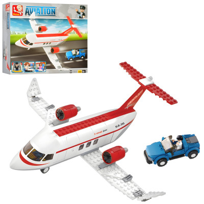 Sluban Aviation Самолет - конструктор 275 деталей (M38-B0365) Sluban Aviation Самолет - конструктор 275 деталей (M38-B0365)