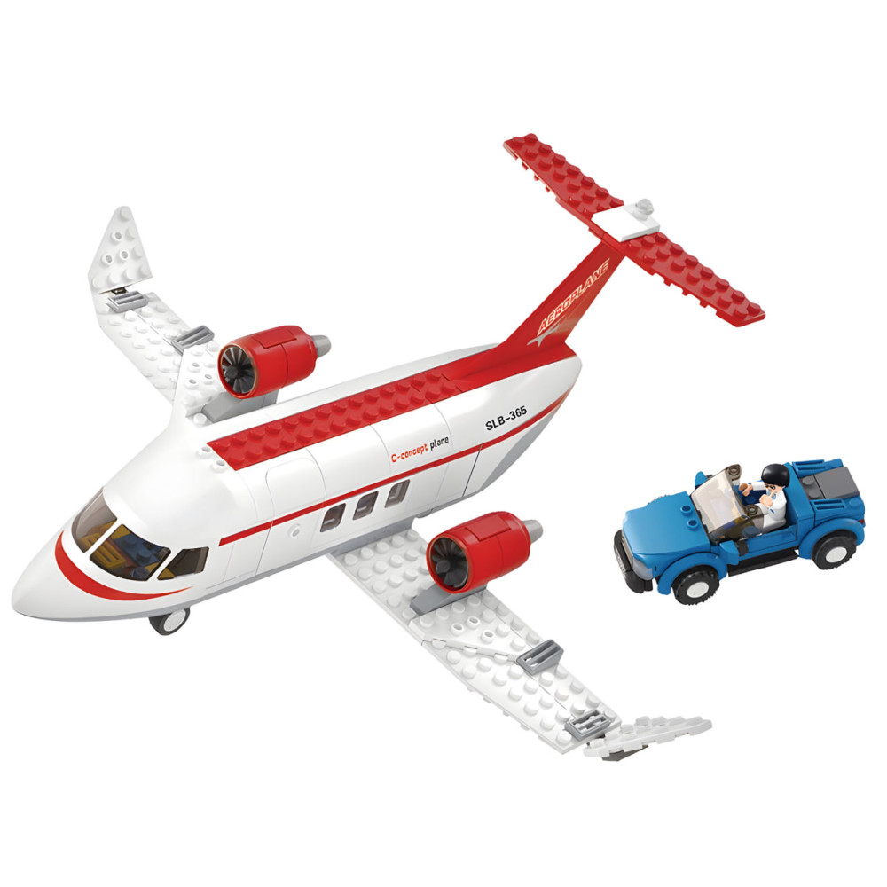 Sluban Aviation Літак - конструктор 275 деталей (M38-B0365) Sluban Aviation Літак - конструктор 275 деталей (M38-B0365)