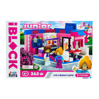 Kids Hits Iblock Junior Кафе-мороженое - конструктор 262 детали (KH08/003/3) Kids Hits Iblock Junior Кафе-мороженое - конструктор 262 детали (KH08/003/3)