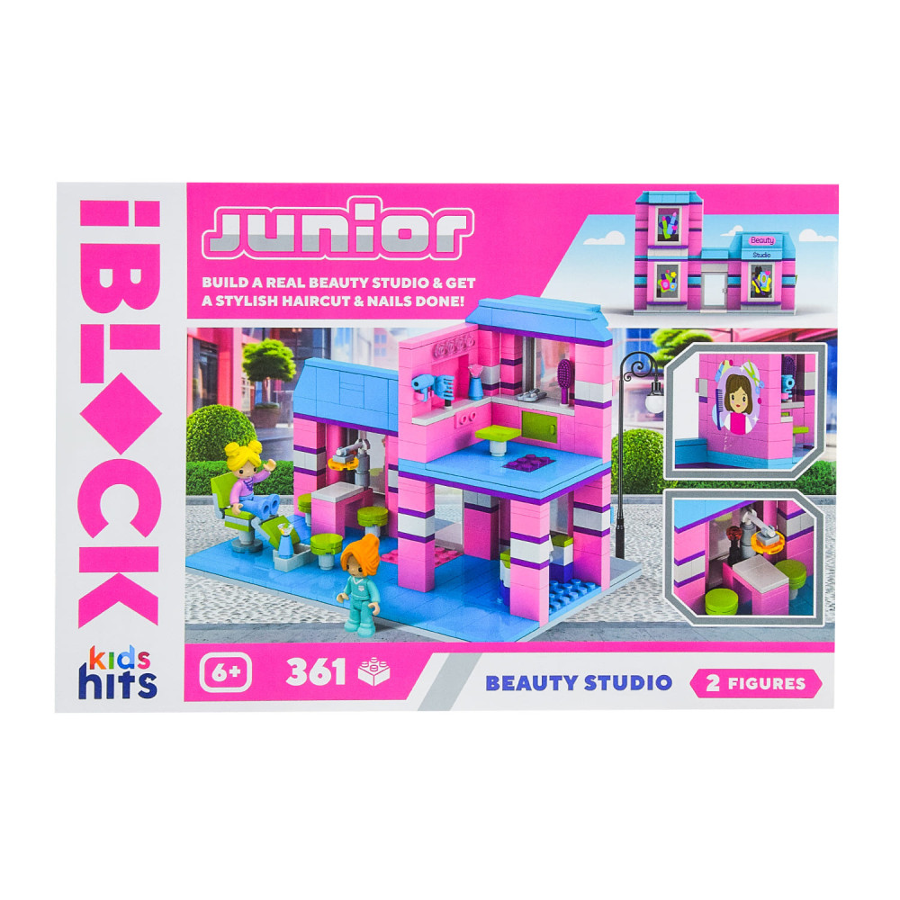 Kids Hits Iblock Junior Студия красоты - конструктор 361 деталь (KH08/013/1)