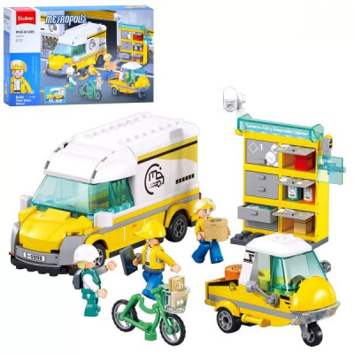Sluban Metropolis Спецтехника доставки - конструктор 255 деталей (M38-B1290)