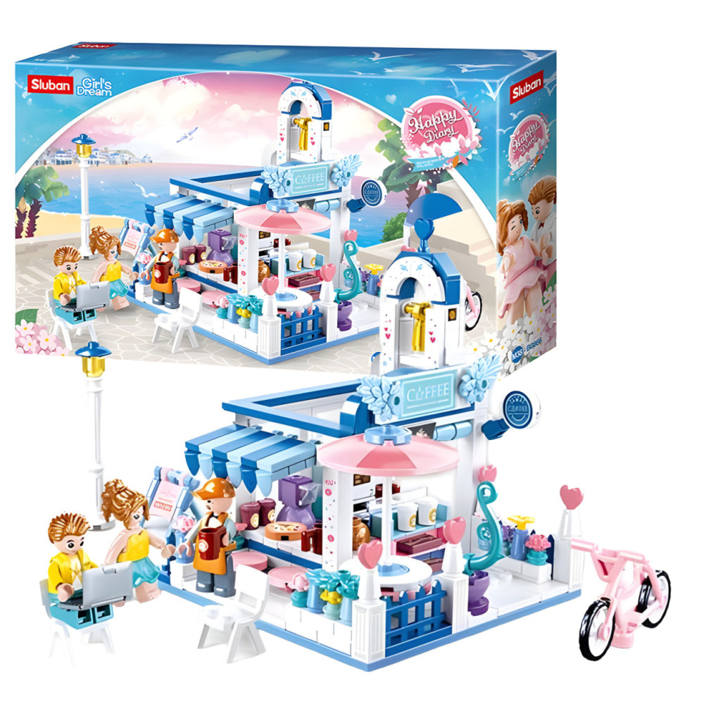 Sluban Happy Diary Кафе - конструктор 289 деталей (M38-B0866)