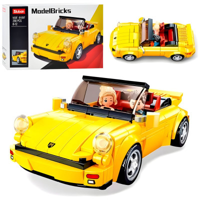 Sluban Model Bricks Спортивний автомобіль - конструктор 290 деталей (M38-B1097)