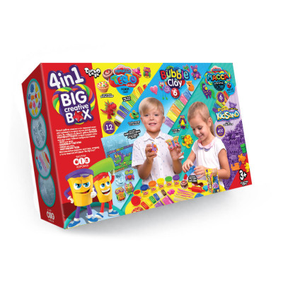 Danko Toys 4в1 BIG CREATIVE BOX - великий набір для творчості (BCRB-01-01U)
