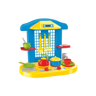ТехноК Кухня 2 - іграшкова кухня з мийкою та двома конфорками (2117) ТехноК Кухня 2 - іграшкова кухня з мийкою та двома конфорками (2117)