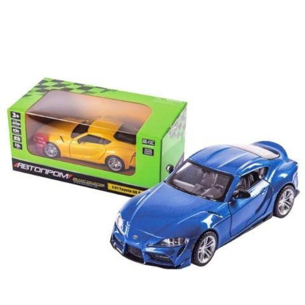 Автопром Toyota Supra 1:32 - металлическая автомодель в ассортименте (68417)