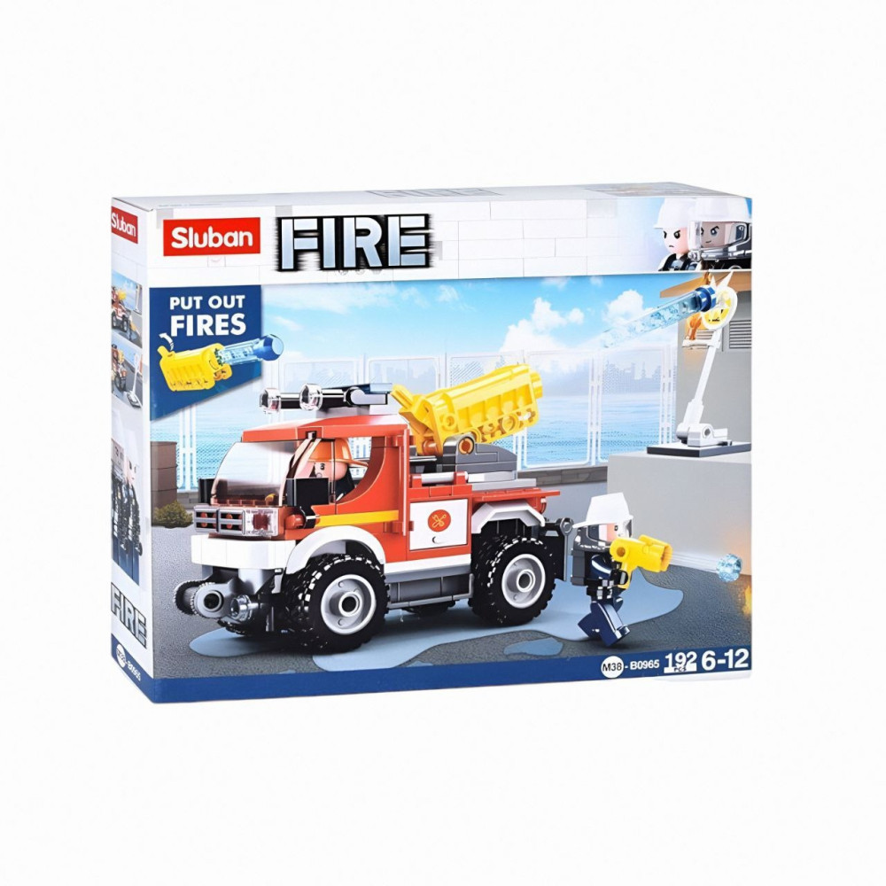 Sluban Fire Пожежна машина - конструктор 192 деталі (M38-B0965)