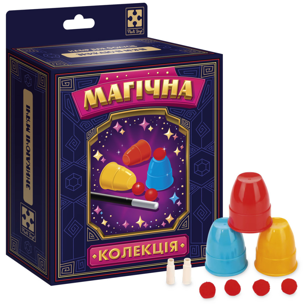 Vladi Toys Магическая коллекция Исчезающие мячи - набор для фокуса (VT6012-09) Vladi Toys Магическая коллекция Исчезающие мячи - набор для фокуса (VT6012-09)