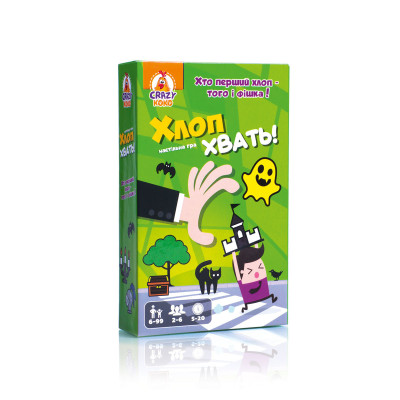 Vladi Toys Crazy Koko Хлоп! Хвать! - настільна гра (VT8077-05) Vladi Toys Crazy Koko Хлоп! Хвать! - настільна гра (VT8077-05)
