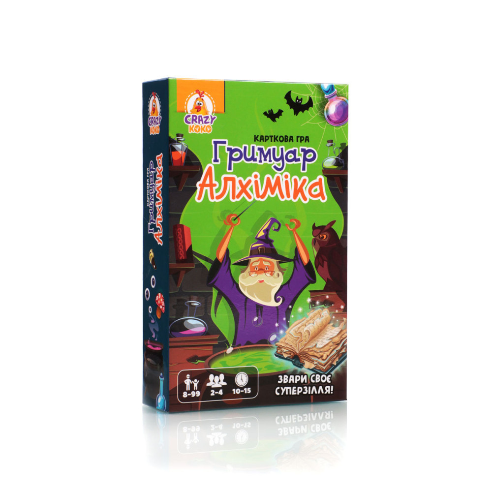 Vladi Toys Crazy Koko Гримуар Алхіміка - настільна гра (VT8077-08)