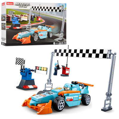 Sluban Racing Team Формула-1 - конструктор 210 деталей (M38-B0762)
