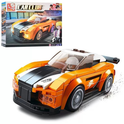 Sluban Car Club Гоночна машина - конструктор 140 деталей (M38-B0633B)