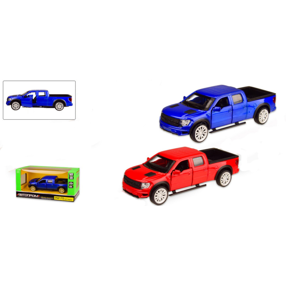 Автопром Ford F-150 SVT Raptor 1:50 - мини-модель в ассортименте (4318) Автопром Ford F-150 SVT Raptor 1:50 - мини-модель в ассортименте (4318)