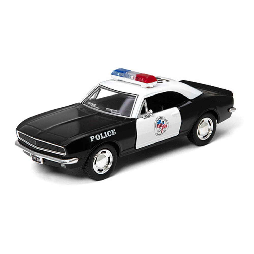 Kinsmart Chevrolet Camaro Z/28 Police 1:37 - металева поліцейська автомодель (KT5341WP)