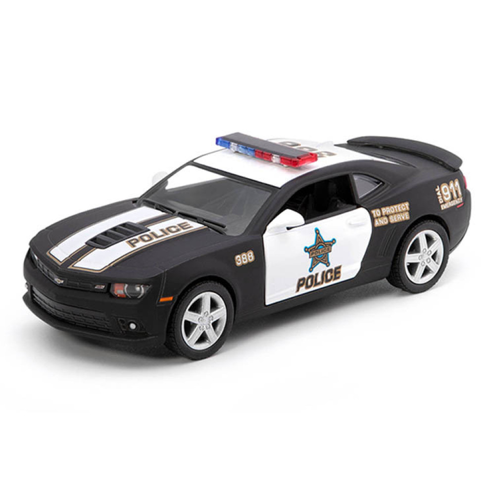 Kinsmart Chevrolet Camaro Police - металева машинка 1:38 (KT5383WP)