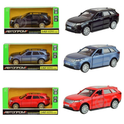 Автопром Land Rover Range Rover Velar - металева машинка 1:42 в асортименті (4322)