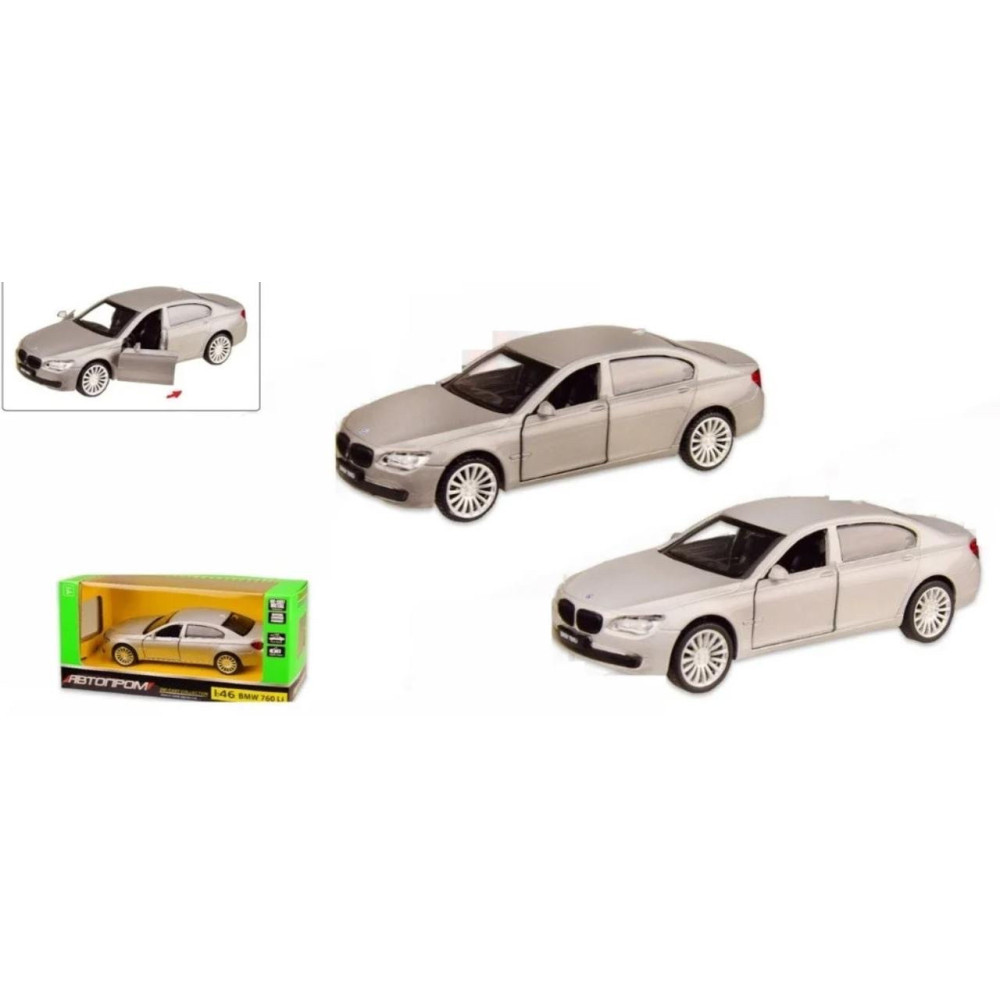 Автопром BMW 760 Li - металева машинка 1:46 в асортименті (4317)