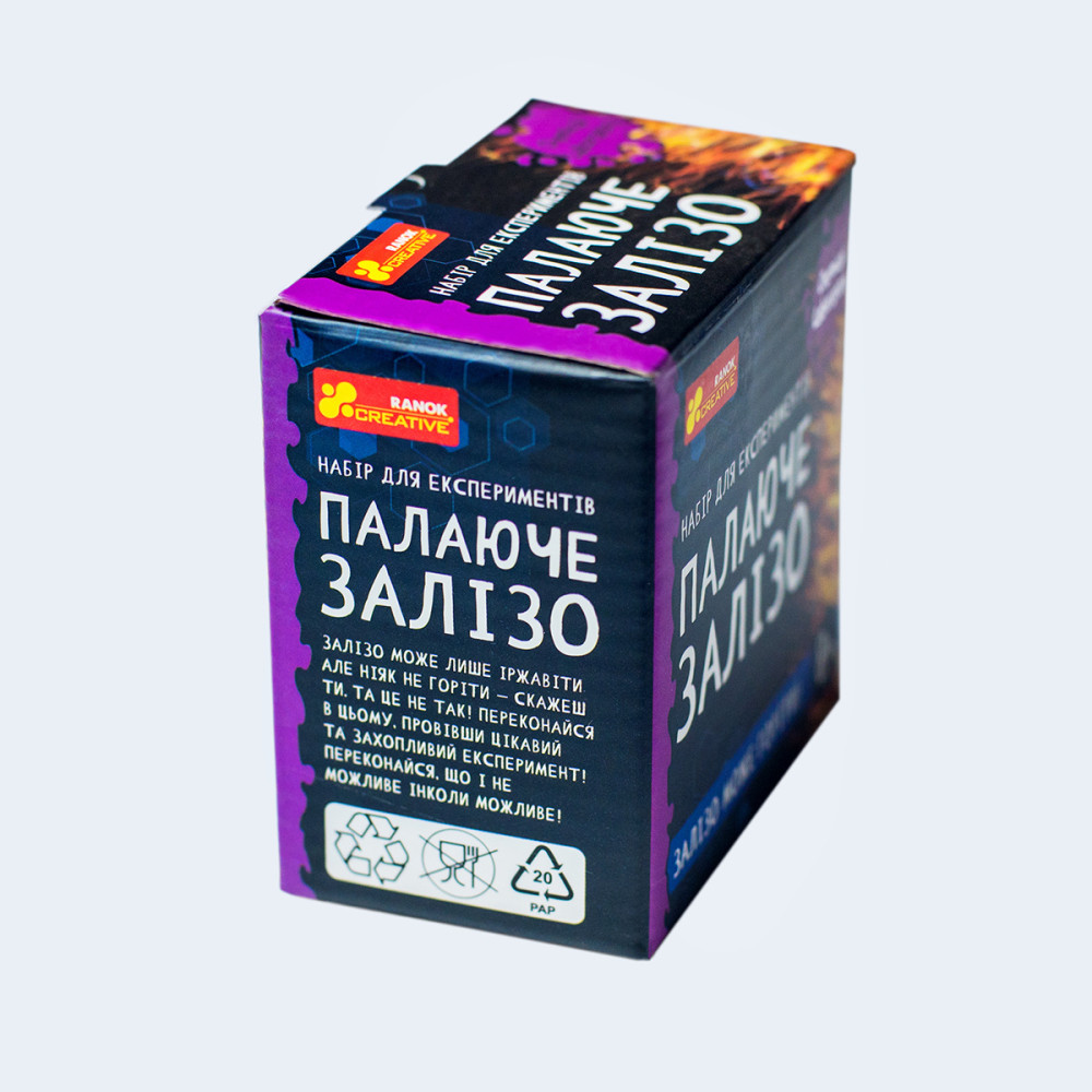 Ranok-Creative Горящее железо - набор для экспериментов (10138035У) Ranok-Creative Горящее железо - набор для экспериментов (10138035У)