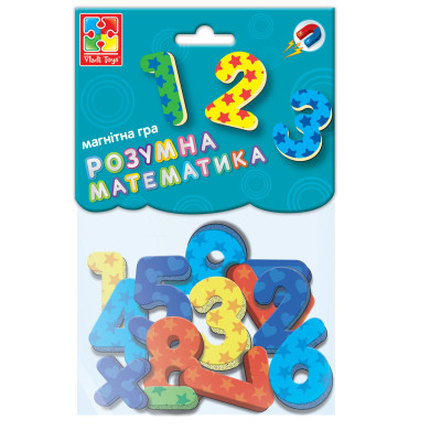 Vladi Toys Умная математика - магнитная игра с цифрами и фигурами (VT5900-01) Vladi Toys Умная математика - магнитная игра с цифрами и фигурами (VT5900-01)