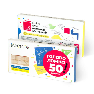 Игротеко Танграм - деревянная головоломка из 6 элементов (900569) Игротеко Танграм - деревянная головоломка из 6 элементов (900569)