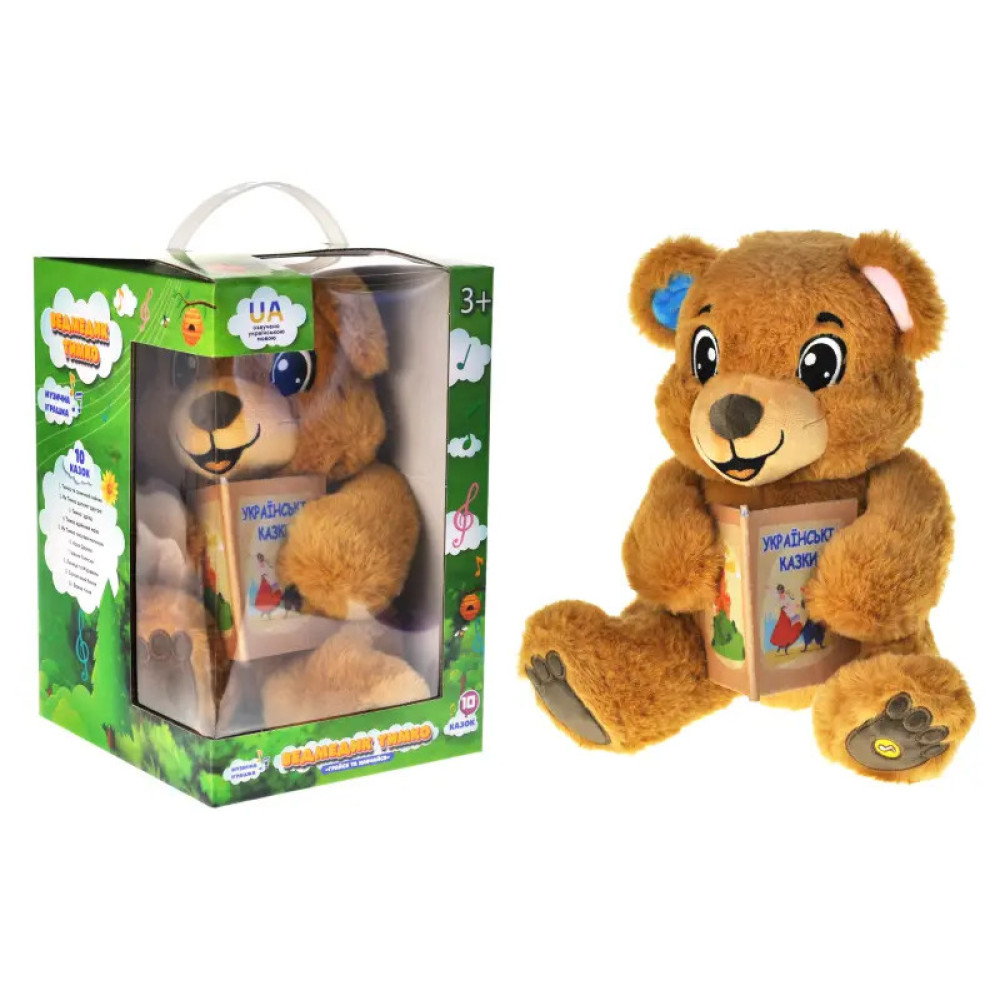 A-Toys Ведмедик-казкар Тимко - інтерактивна іграшка (PZ-10UA)