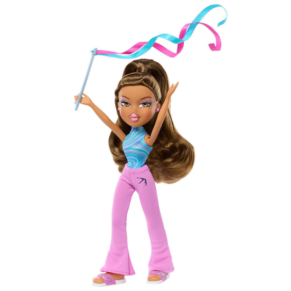 Bratz Play Sportz Гимнастка Ясмин - кукла с аксессуарами (569534)