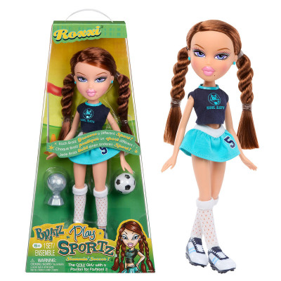 Bratz Play Sportz Футболистка Рокси - кукла с аксессуарами (569558)