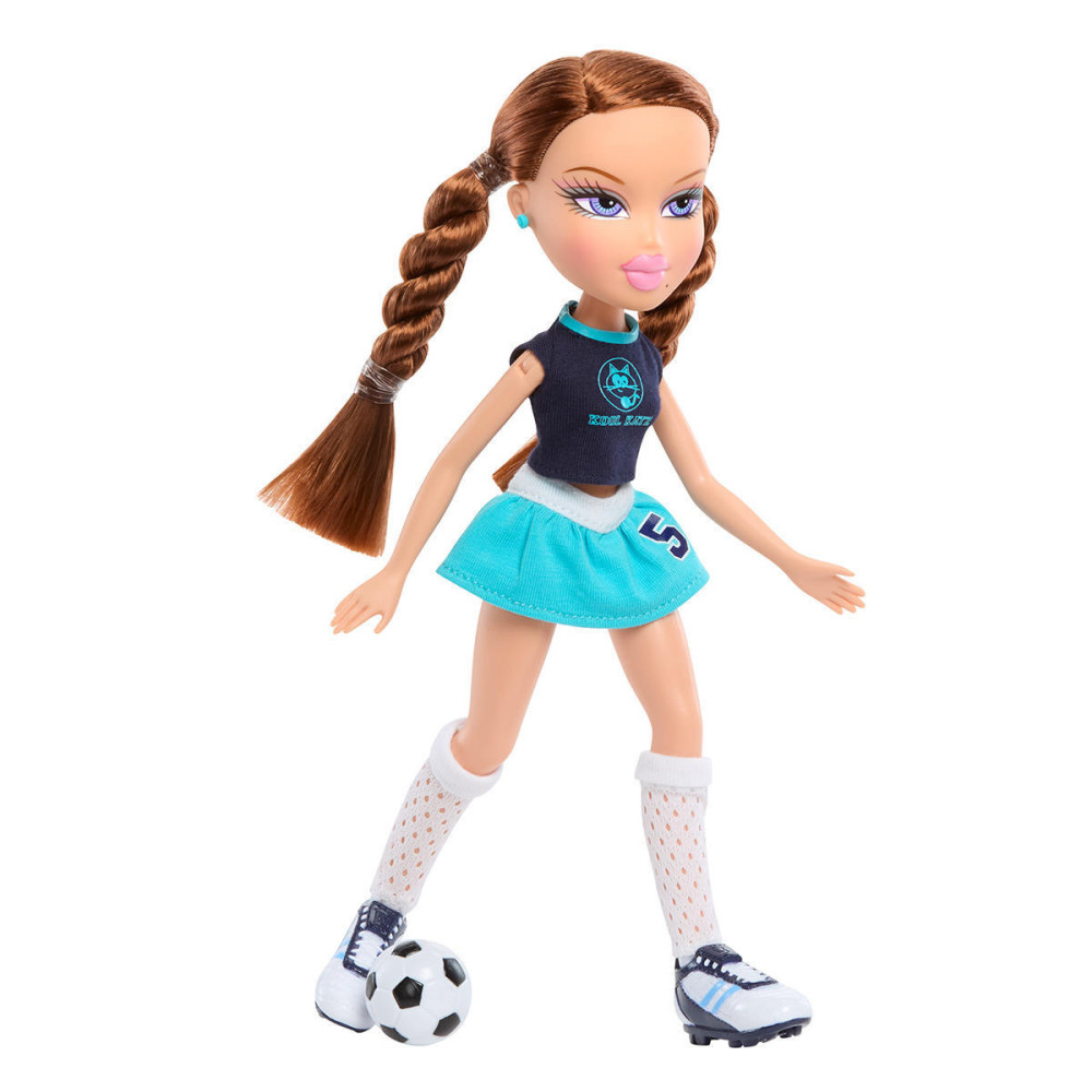 Bratz Play Sportz Футболистка Рокси - кукла с аксессуарами (569558)