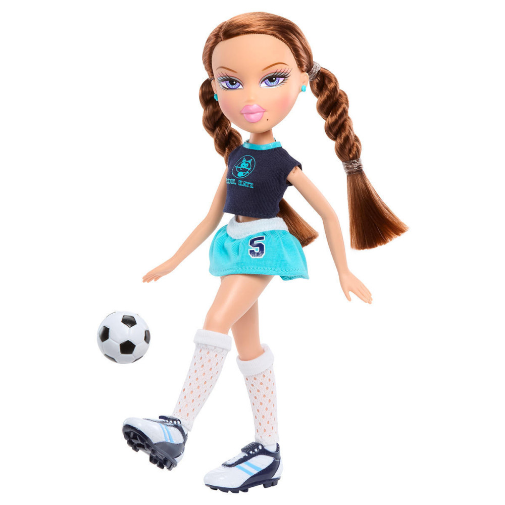 Bratz Play Sportz Футболистка Рокси - кукла с аксессуарами (569558)
