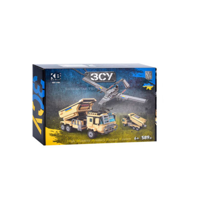 Limo Toy HIMARS і Байрактар - конструктор військової техніки, 589 деталей (KB 1105)