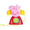 Peppa Pig Телефон Пеппи - іграшка-каталка на мотузочці (1684687)