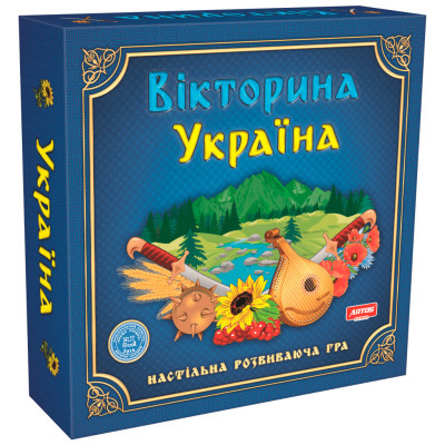 Artos Games Вікторина Україна - настільна гра про історію, культуру та географію (20994) Artos Games Вікторина Україна - настільна гра про історію, культуру та географію (20994)