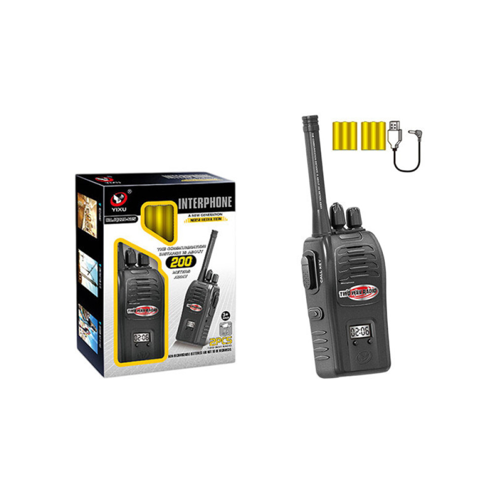 Interphone - дитячі рації, 2 штуки, акумуляторні (JQ220-6C5)