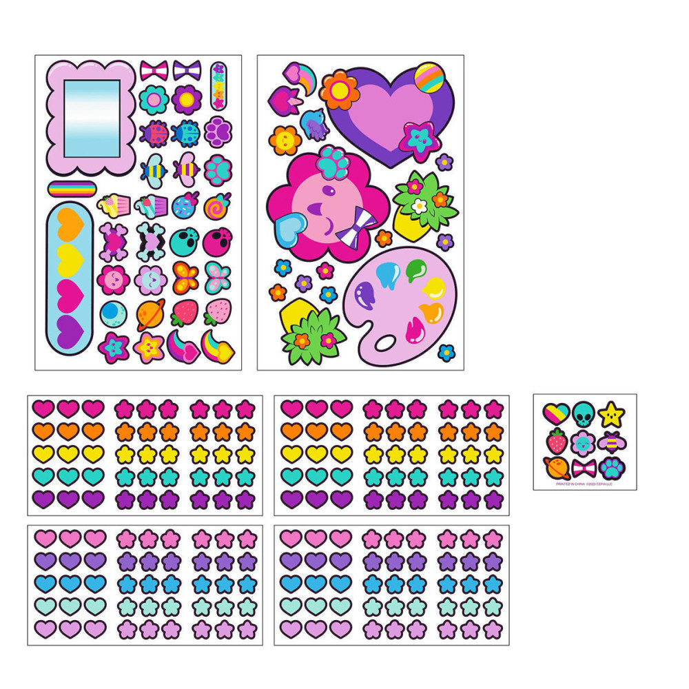 Decora Girlz Дизайнерский магазин наклеек - кукла с аксессуарами (D1009)